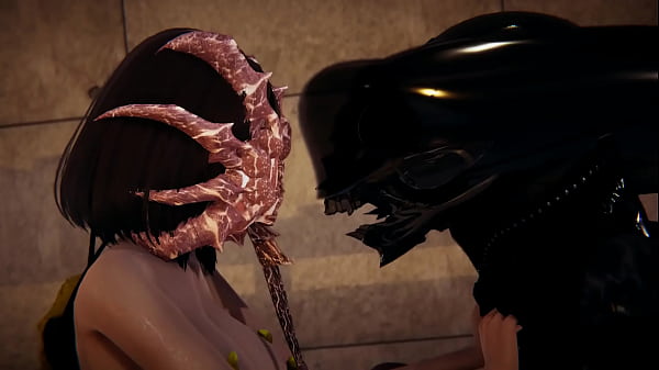 Alien – Girl fucked by a Xenomorph – 3D Porn
