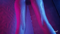 Slow Motion Erotic Video nude babe with perfect ass