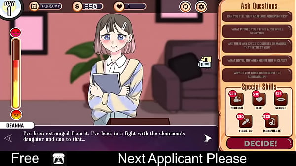 Next Applicant Please