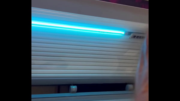 At tanning salon