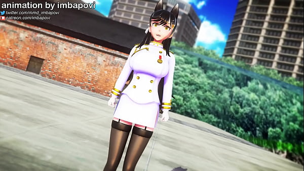 Girl inflated like a balloon