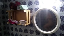 Bathroom catch on my Step sister with Hidden Cam