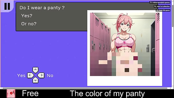 The color of my panty