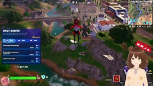 Elastic Girl’s huge ass in a fortnite game – Jazziuu – Gameplay