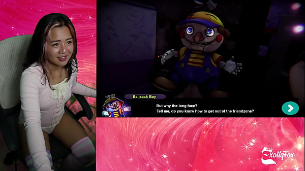 BIG TIDDY BITCH CHIKU IS CHASING ME! FAP NIGHTS AT FRENNI’S ExotiqFox FNAF Hentai Game Part 3