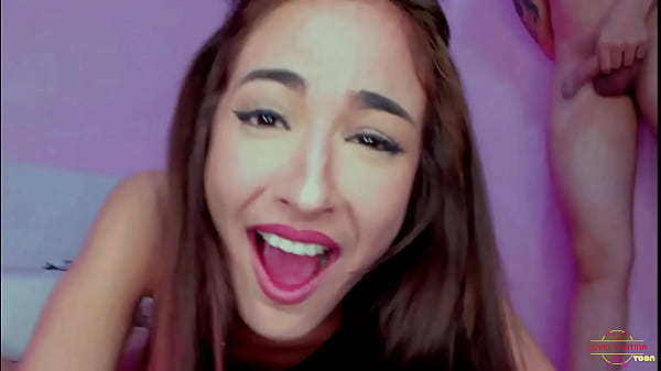 Hermanastra teen peliroja doble penetrada, sexy y caliente putona