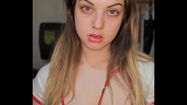 Naughty Nurse Extract Your Cum on her LATEX GLOVES