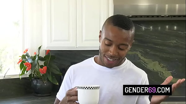 Hot transsexual stepmom Nikki Vicious anal fucked by her black stepson