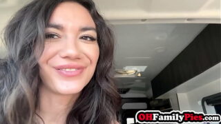 Kinky hiking before hardcore cock riding so Asian teen Sawyer Cassidy got fucked hard