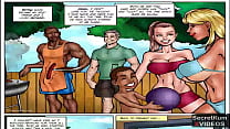 Lesson from the Neighbor pt. 1 – Naive Innocent Girl gets schooled on give a blowjob by the Black guy next door