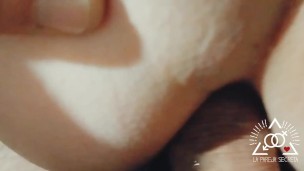 My husband bent me over the sofa and fucked me in my tight ass