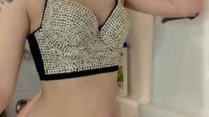 Piss drinking goth whore